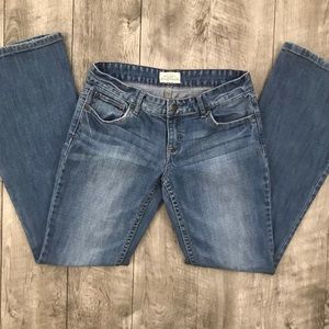 Aeropostale Blue Jeans Hailey Flare Womens 5/6